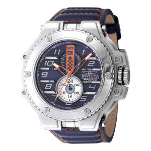 Invicta Racing Downforce Men's Watch - 55.83mm. Orange. Blue (47378)